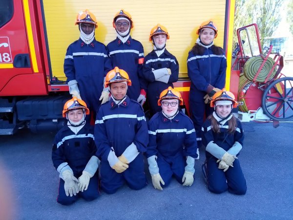 École ouverte : stage pompiers juniors 2018