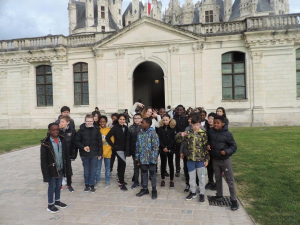 Les 6e 4 au château de Chambord